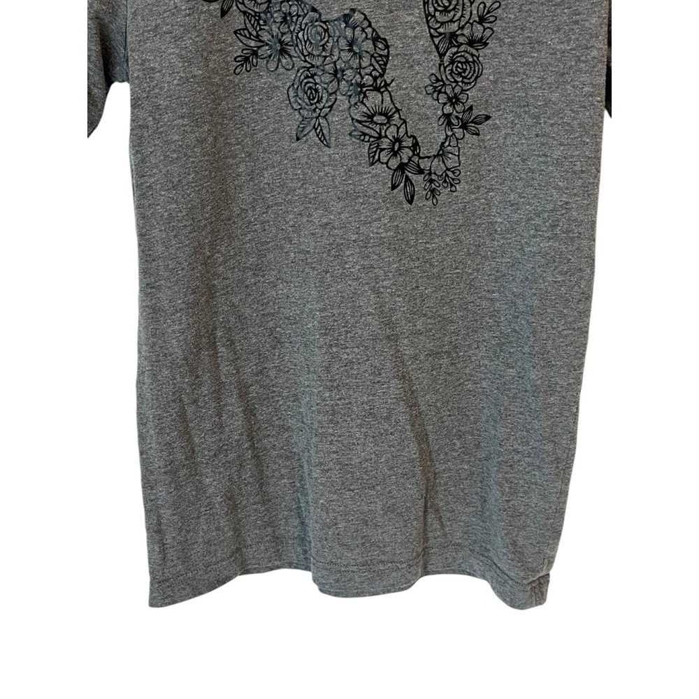 Florida Graphic Tee Shirt Womens Souvenir T-Shirt Gray - Picture 4 of 7